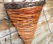 Half Cone Wall Baskets