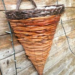 Half Cone Wall Baskets