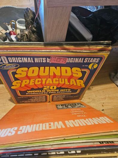 Job Lot of Vinyl Records Easy Listening