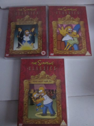 Simpsons Bundle DVD's/VHS's