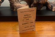1958 Skibbereen Trout Fishing Club Members Card