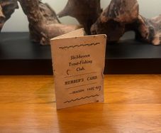 1958 Skibbereen Trout Fishing Club Members Card