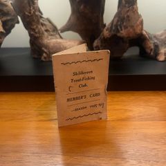 1958 Skibbereen Trout Fishing Club Members Card