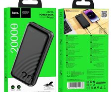 Hoco J123A Element Dual USB Power Bank 20000mAh Black