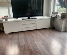 white high gloss tv cabinet