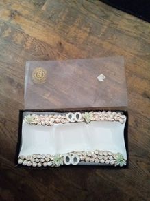 porcelain  serving dish