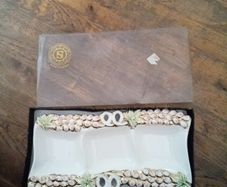 porcelain  serving dish