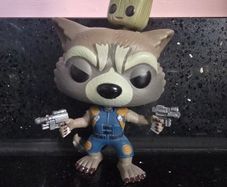 Rocket and Baby Groot Funko Pop