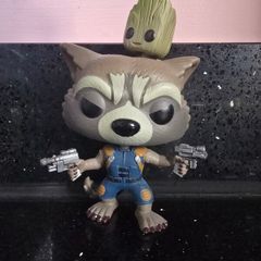 Rocket and Baby Groot Funko Pop