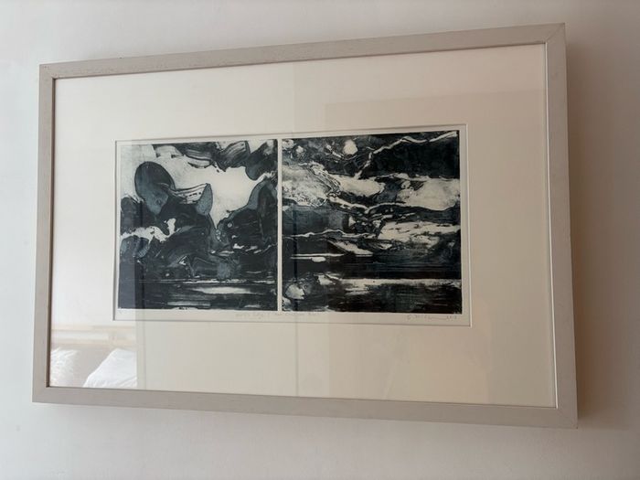 fine art print titled World's Edge (Storm Clouds over Bolus) 2013 by Eilish McCann