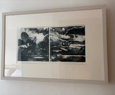 fine art print titled World's Edge (Storm Clouds over Bolus) 2013 by Eilish McCann