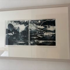 fine art print titled World's Edge (Storm Clouds over Bolus) 2013 by Eilish McCann