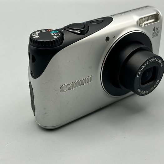 Canon PowerShot A2200 HD 14.1MP Digital Camera Silver and Black - Full Kit