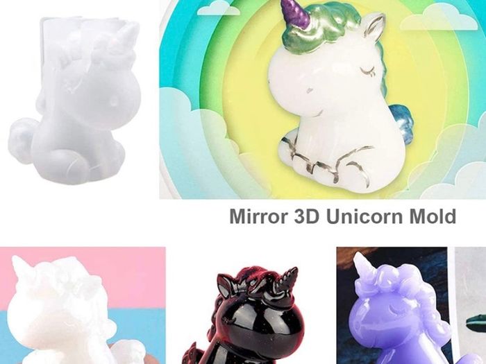 4 Pcs 3D Animals Epoxy Resin Mould Silicone Crystal Epoxy Casting Mold DIY Crafts Tool for Handmade Candle, Resin Crafts (FREE POSTAGE)