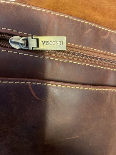 Redbreast whiskey Visconti leather Satchel type laptop bag