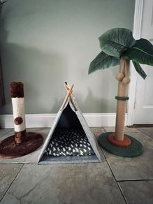Cat Scratching Post and Bed for sale in Kildare.