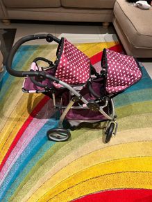 Dolls double buggy