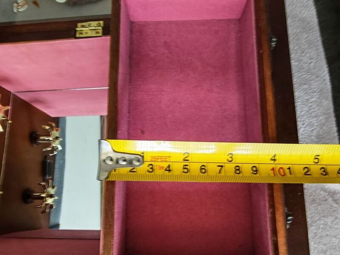 Beautiful Antique Wooden Jewellery Cabinet