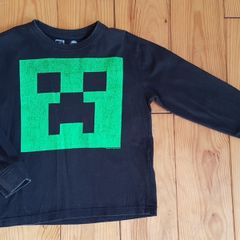 Age 7-8 Official Minecraft Creeper Top
