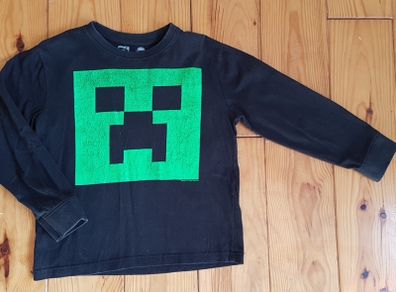 Age 7-8 Official Minecraft Creeper Top