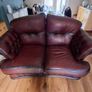 Leather Chesterfield 3 piece suite ( 3-2-1 with sprung pullout bed) Image 6