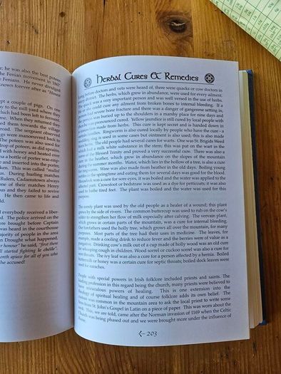 AT The Foot Of The Slieve Bloom. History Of Folklore Of Cadamstown. By Paddy Heaney. First Edition Large Volume Hardback 370 pages In Good Condition.  See Photos For Same.