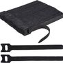 100x Velcro Black Adjustable Reusable Cable Straps Image 2