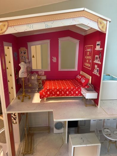 Rainbow High wooden dollhouse