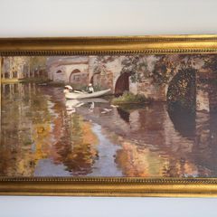 The Bridge at Grez by Sir John Lavery