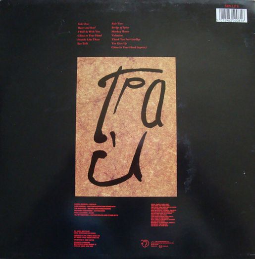 T'Pau - Bridge Of Spies - Vinyl LP 1987