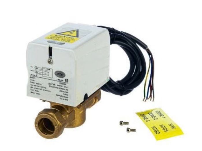 28mm motorised valve