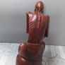 Carved Wood Figurine + Others Image 3