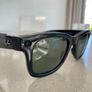 Rayban Stories Wayfarer Smart Glasses with dual cameras - Shiny Black Sunglasses Image 6