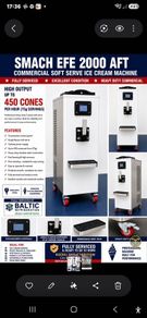 Commercial 3 phase ice cream machine