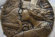 France 1907 Furens Gallia, Aux Armes! Call To Arms French Medaille Medal,41mm,a. Morlon