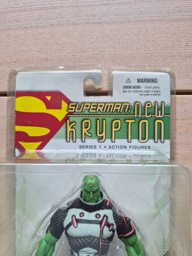 DC Direct Superman: New Krypton 7" BRAINIAC Action Figure Series 1