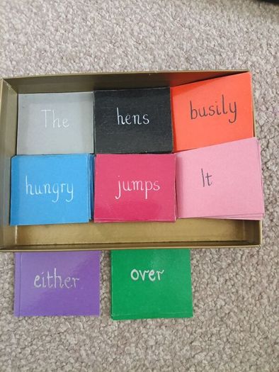 Montessori Language Material