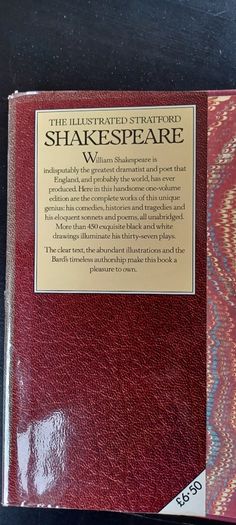 The Illustrated Stratford Shakespeare