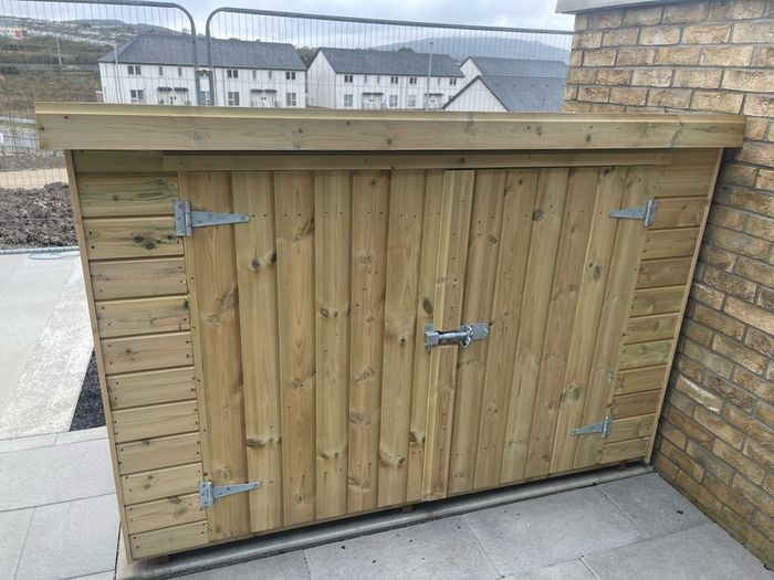 Weatherproof Bike Shed