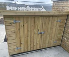 Weatherproof Bike Shed