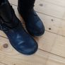 girls black boots Image 4