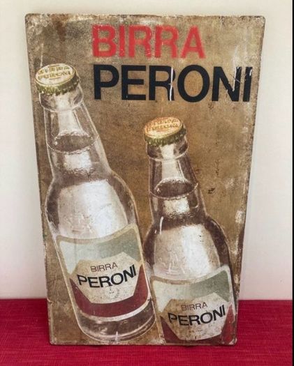 Peroni Italian Beer Vintage Sign