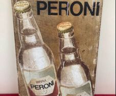 Peroni Italian Beer Vintage Sign