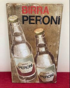 Peroni Italian Beer Vintage Sign