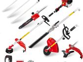 BU-KO 52cc Long Reach Petrol Multi Functional Garden Tool: Petrol Strimmers and Brush Cutter, Extendable Petrol Hedge Trimmer, Pruner Chainsaw, Petrol Grass Trimmers, 75cm Extension Pole 3x 75cm Extension Poles
