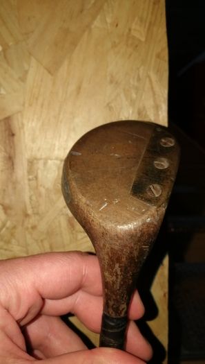 old wood golf club