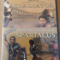 Gladiator & Spartacus Double Feature Dvd Set New And Sealed Russell Crowe Kirk Douglas Epic Action Movies
