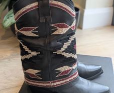 Cowboy boots-Matisse Western Embroidered Boots 4UK