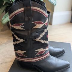 Cowboy boots-Matisse Western Embroidered Boots 4UK