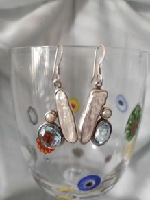 Sterling silver earrings